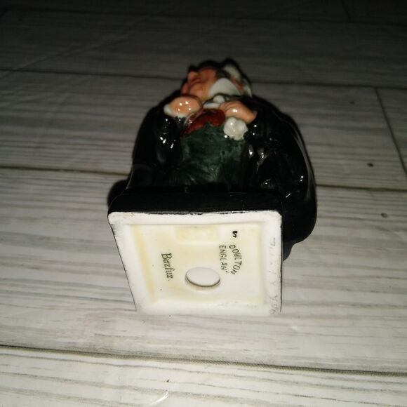 Royal Doulton Vtg Miniature Buzfuz 4" Porcelain Figurine England Charles Dickens - Picture 7 of 9